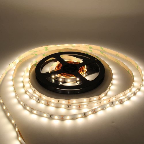 LED Strip Lights CRI90 SMD3528 16.4Ft(5M) 300LEDs Nature White 4000K ...