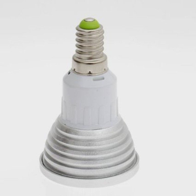 Voorspellen Glad Lijm 3W E14 RGB LED Spot Light Spotlight Bulb Lamp 16 Colors with Remote  Controller