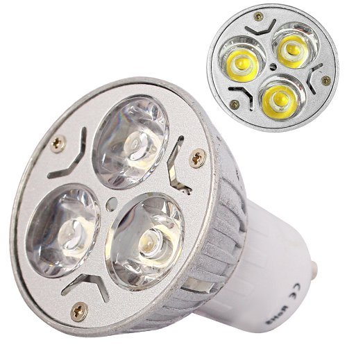 Edison 6w Led Gu10 Bulb 3x2w 6w Warm White Beats 3w And 4w Led Gu10